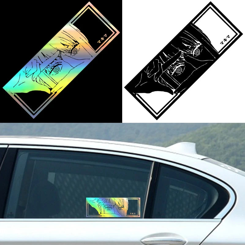 Aanime Girl Holographic Stickers