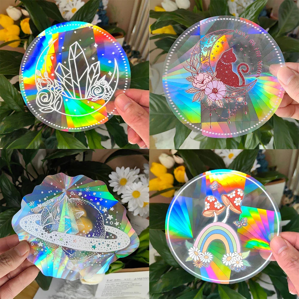 Sun Catcher PVC Self Adhesive Glass Window Stickers