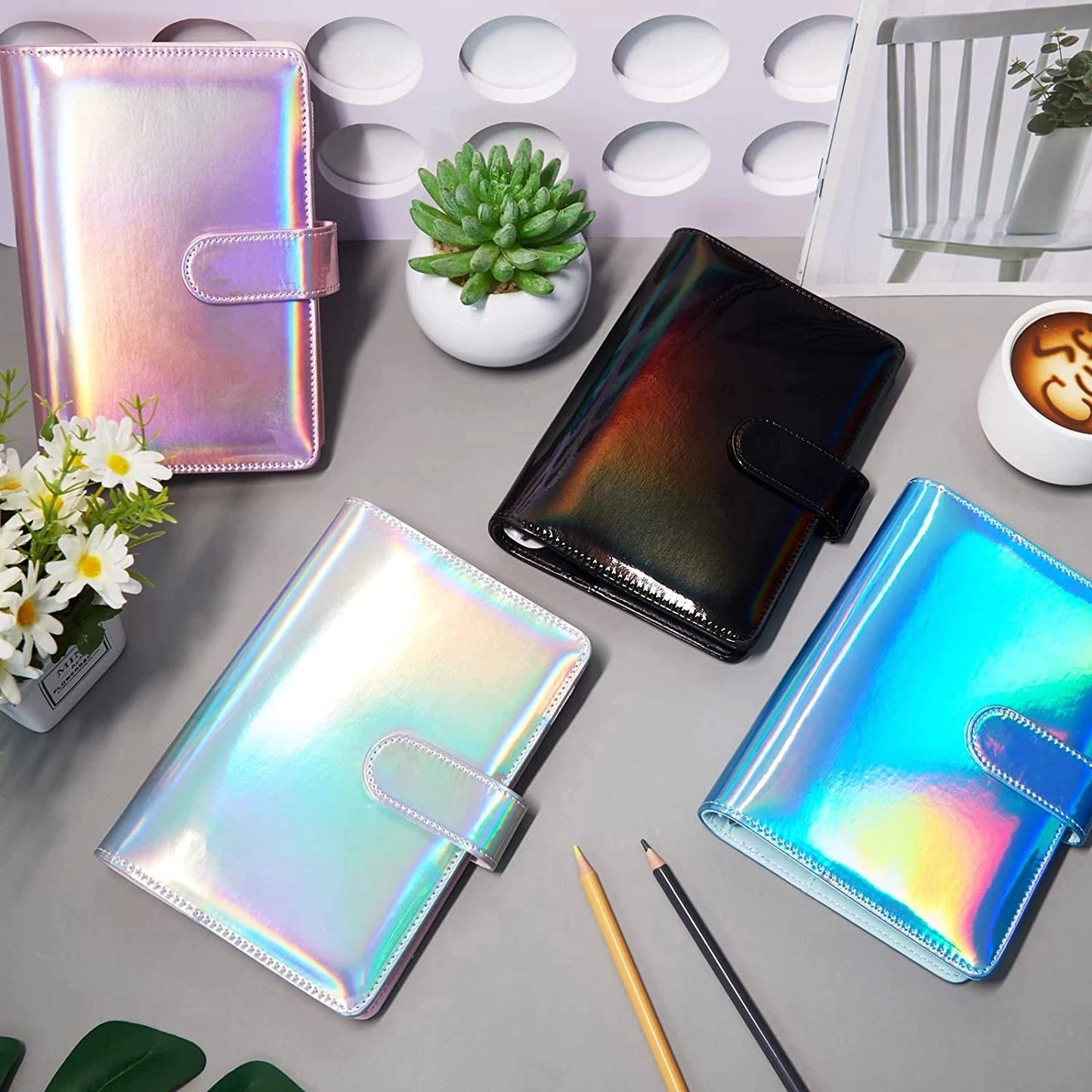 Holo Notebook A6 Budget Binder