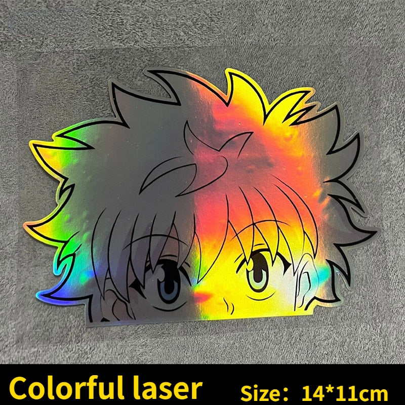 Holographic Iconic Anime Stickers