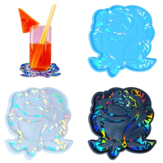 Holographic Rose Coaster Mold