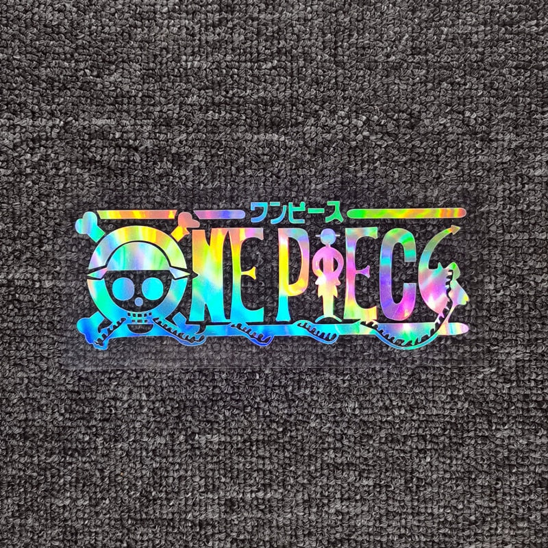 Holographic One Piece Sticker