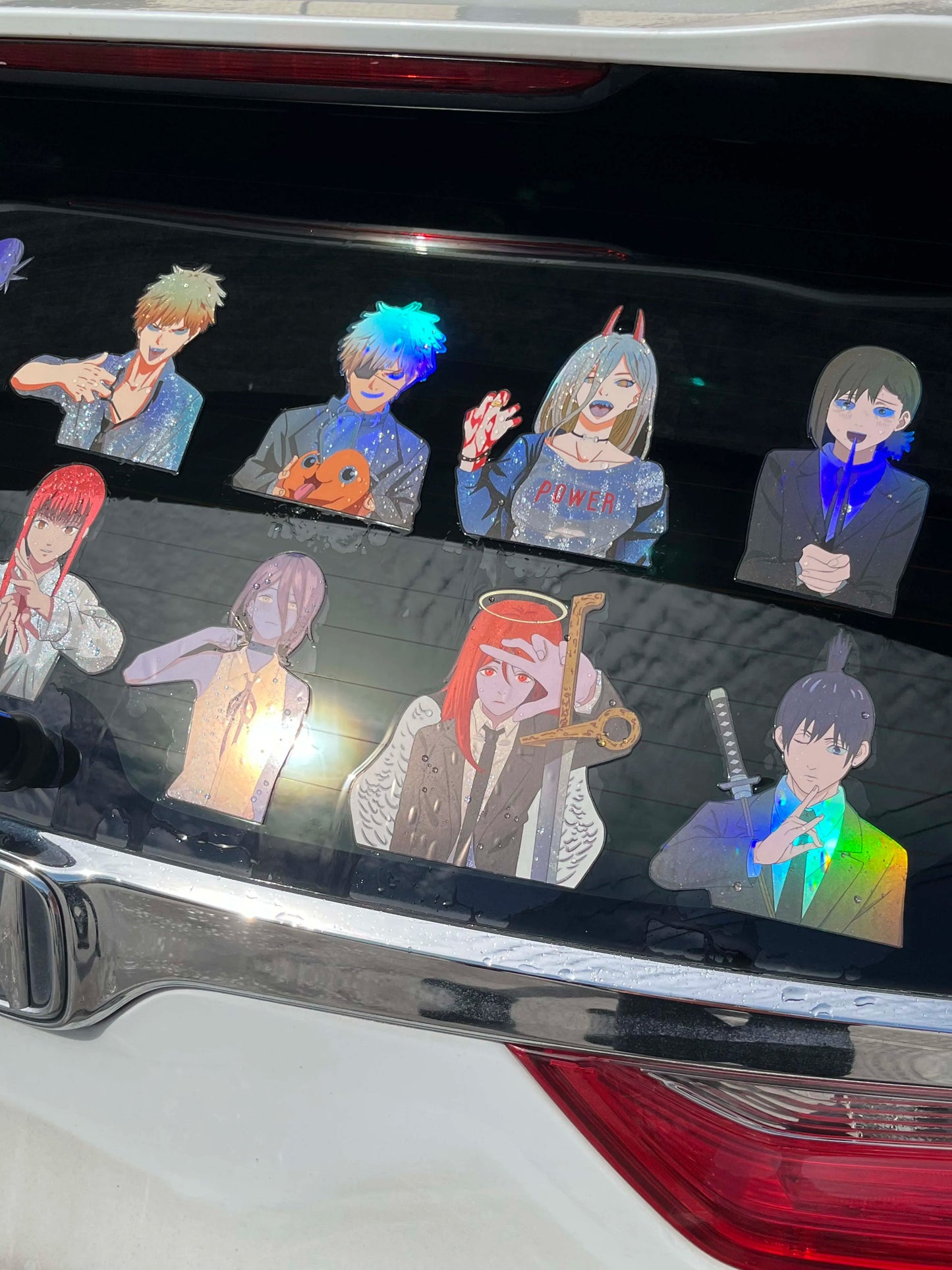 Holographic Anime Stickers