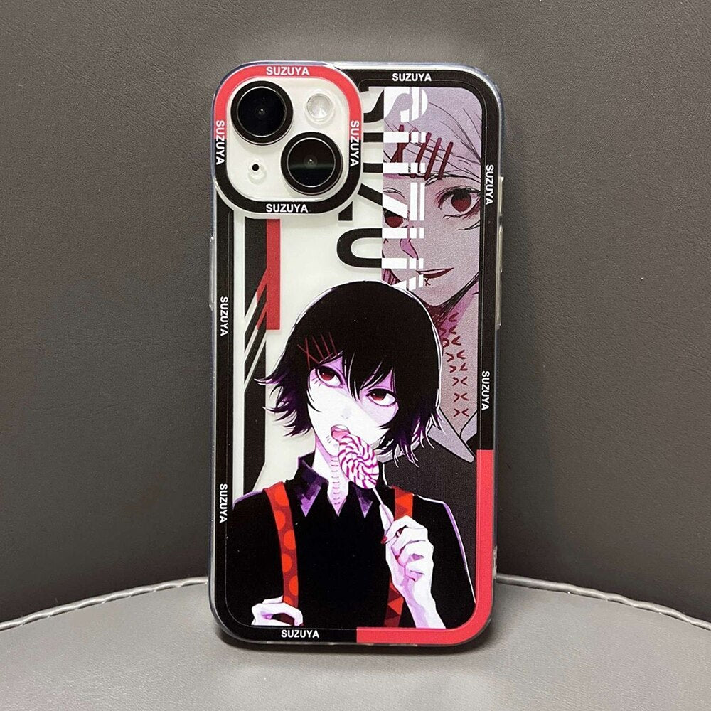 Holo Tokyo Ghoul Juzo Suzuya iPhone Case