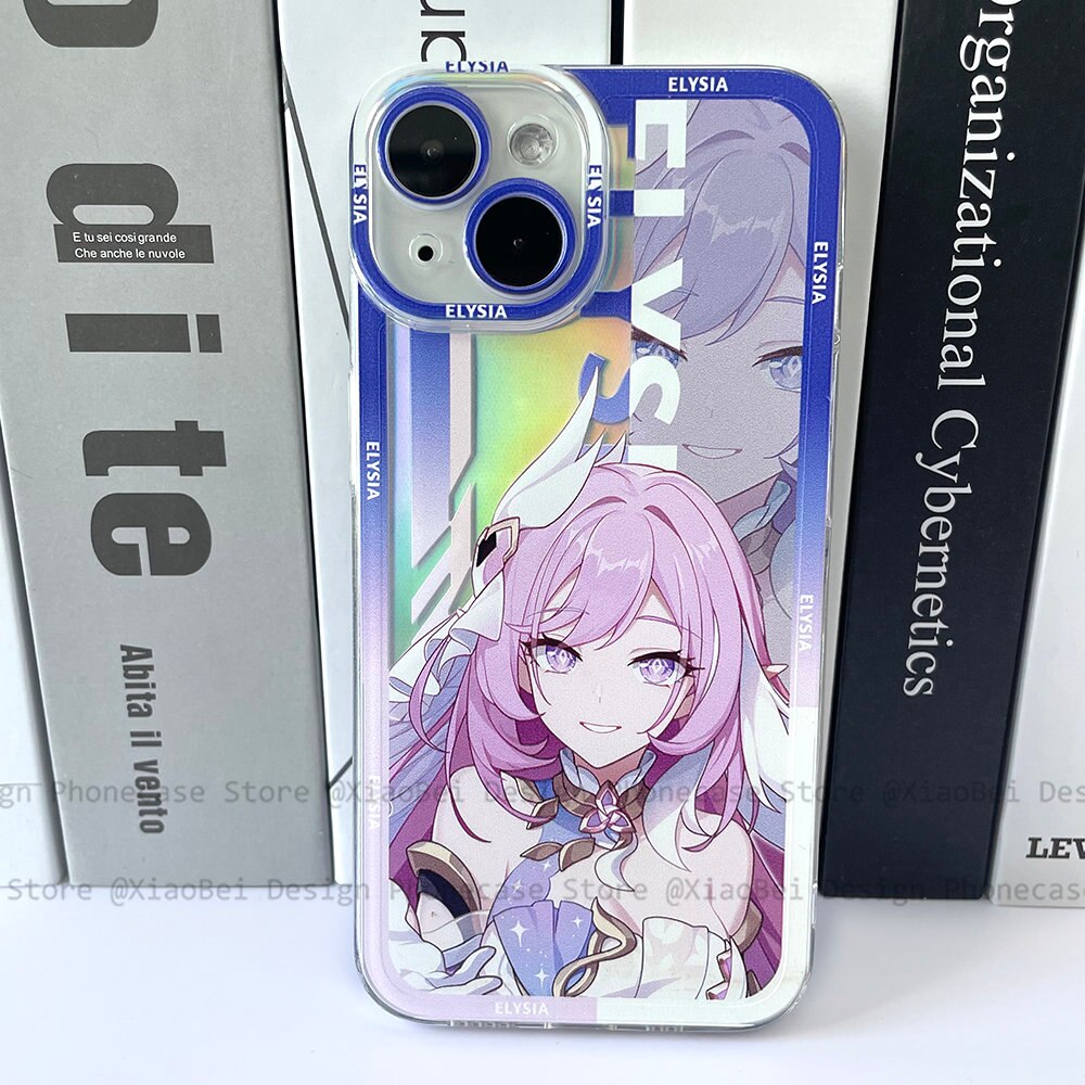 Holo Genshin Impact Elysia iPhone Case