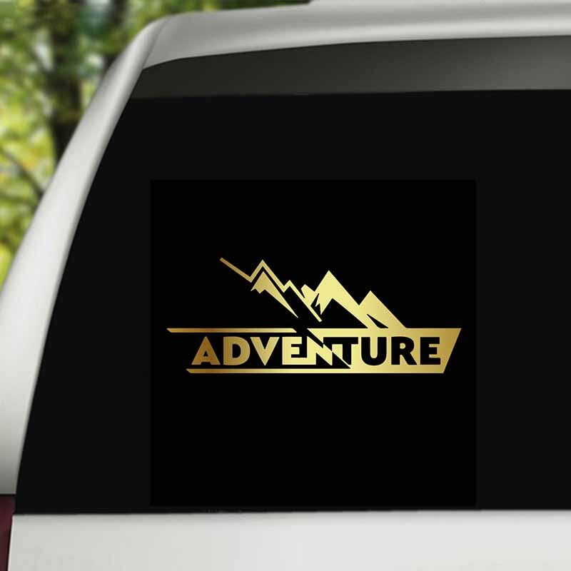 ADVENTURE Holo Vinyl Sticker