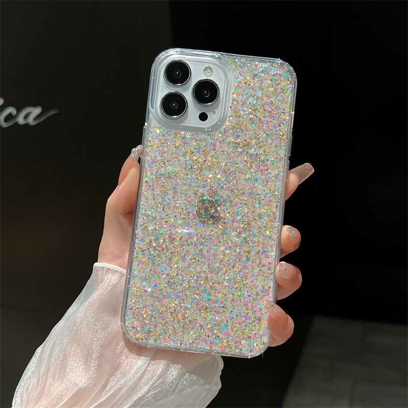 Holo Glitter iPhone Case