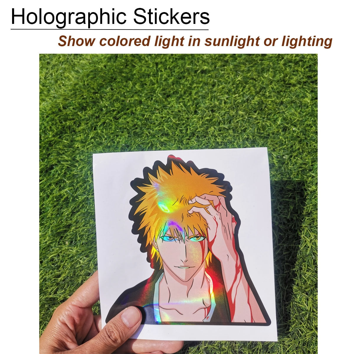 Bleach Kurosaki Ichigo Holographic Stickers