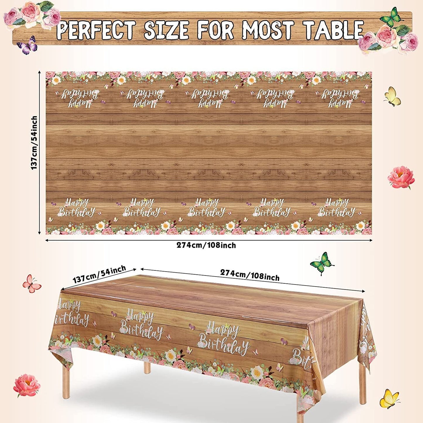 Special Occasion Plastic Tablecloths