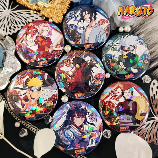 Naruto Holo Lapel Badge