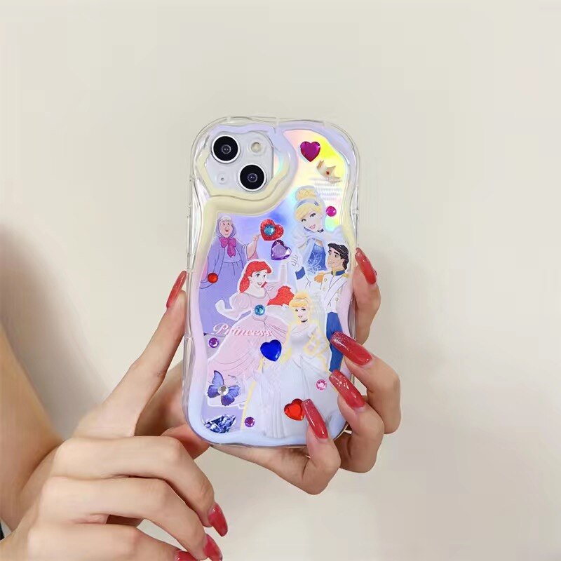 Holo Ariel Snow White Elsa iPhone Case