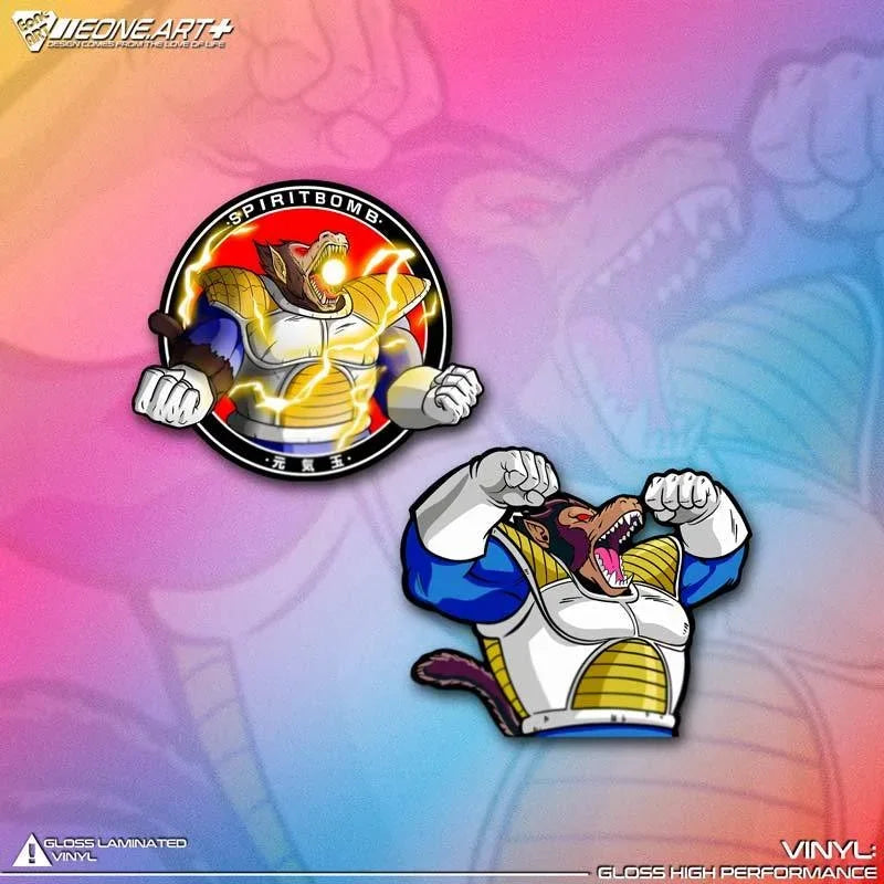 Anime Dragon Ball Z/GT/Super Holographic Sticker