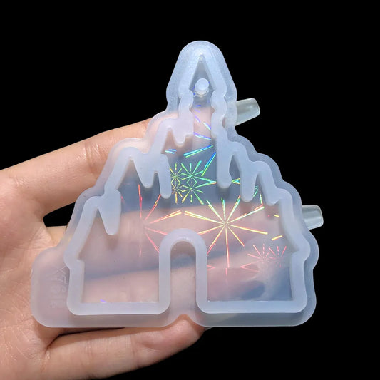 Holo Magic Castle Shape Silicone Molds