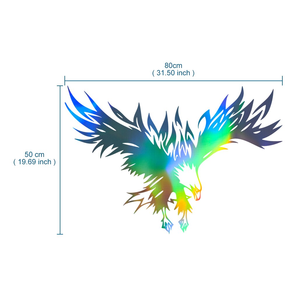 Holographic Eagle Sticker