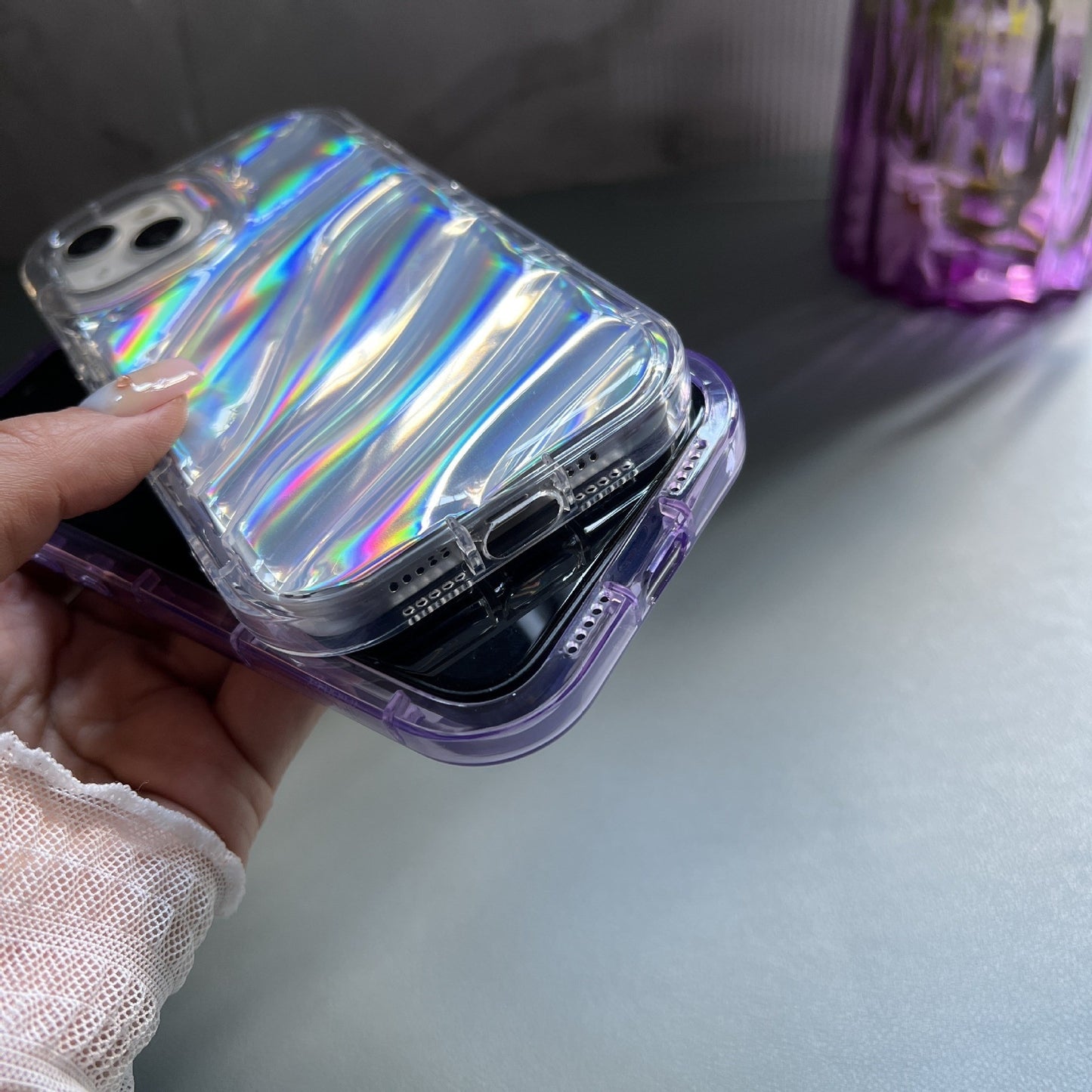 Holographic Luxury iPhone Case