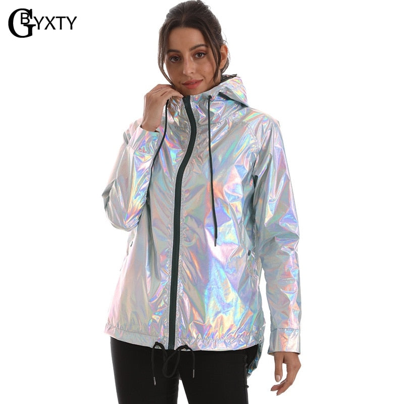 Holographic Jacket and Raincoat