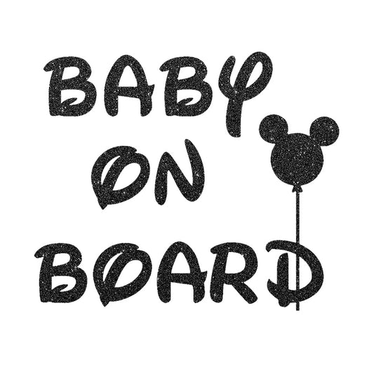 Baby On Board Car Vinyl Stickers