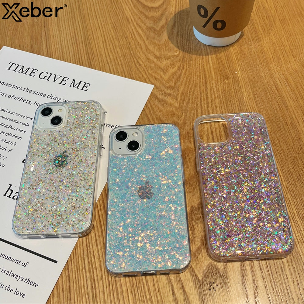 Holo Glitter iPhone Case