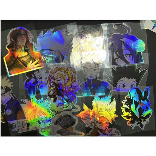 Holographic anime Stickers