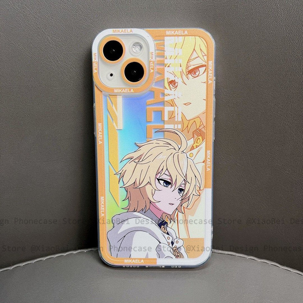 Holo Mikaela Hyakuya iPhone Case