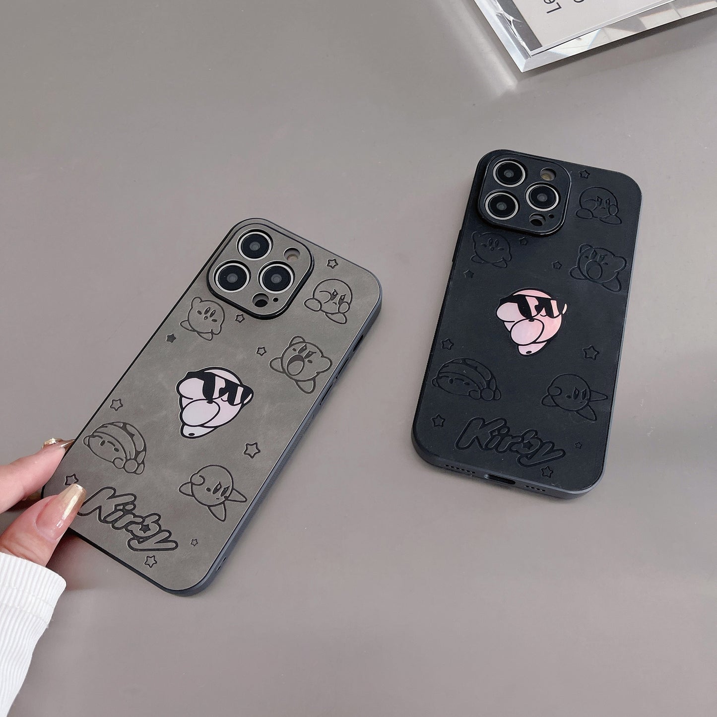 Holo Kirby Sunglasses iPhone Case