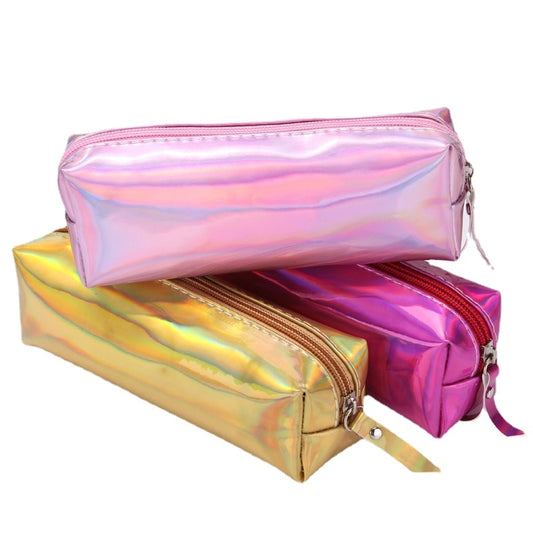 Holographic Zipper Pencil Bag