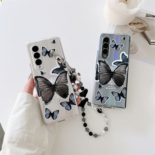 Holo Cute Butterfly Samsung Galaxy Z Fold 3 Case