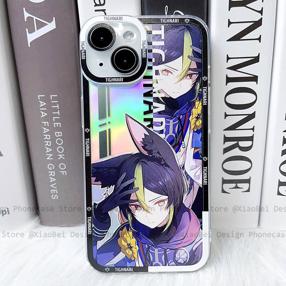 Holo Genshin Impact Tighnari iPhone Case