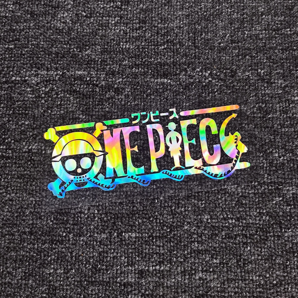 Holographic One Piece Sticker