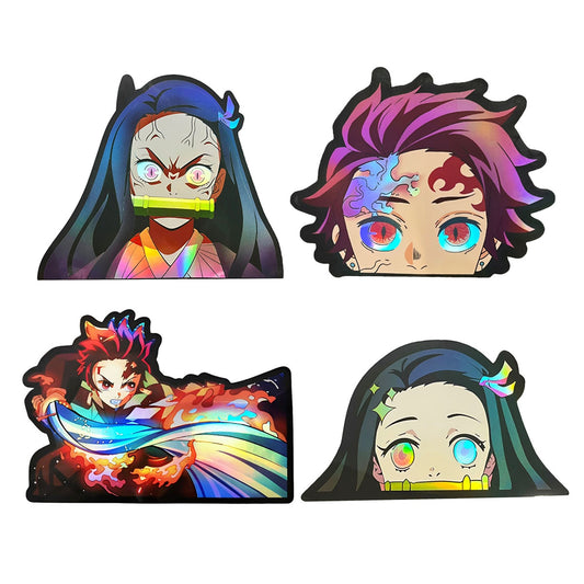 Demon Slayer Kamado Nezuko Holographic Stickers