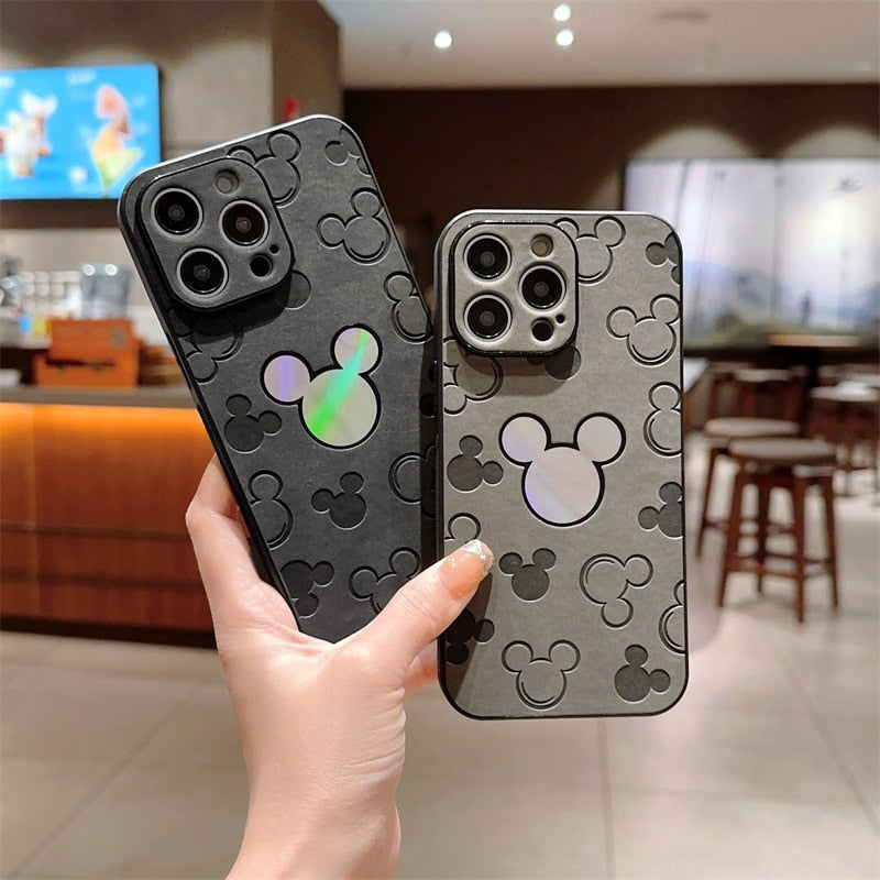 Cute Mickey Holo iPhone Case