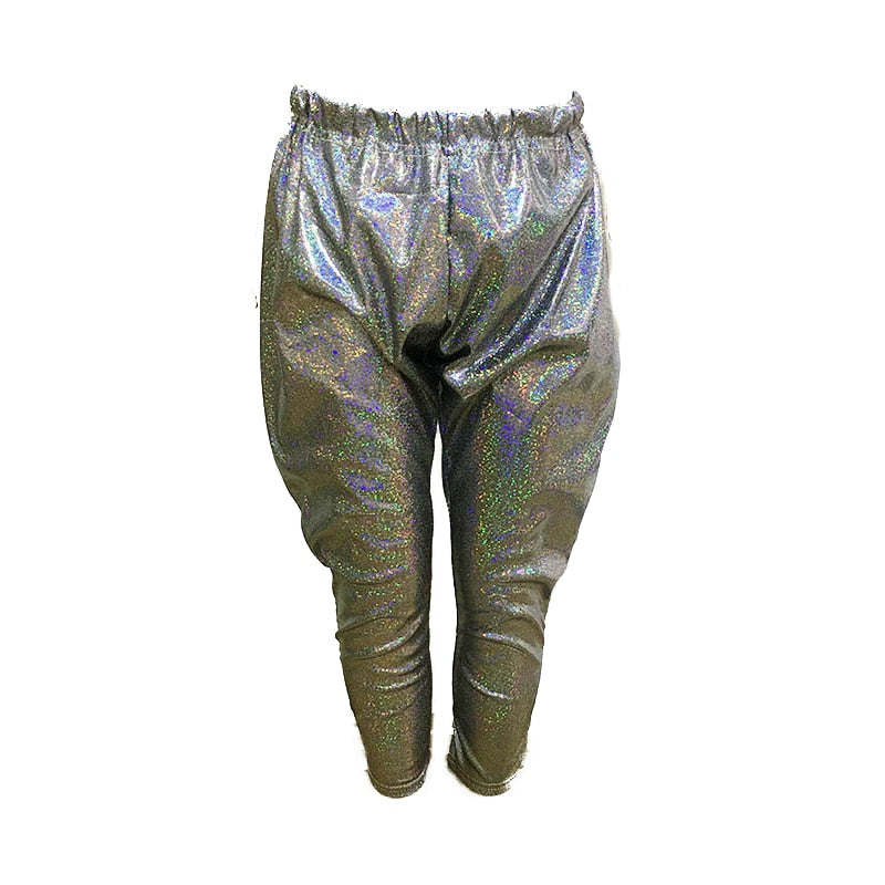 Holographic Hip Hop Pants